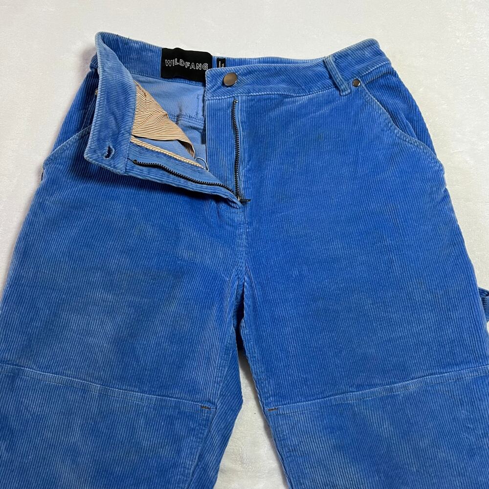 Wildfang The Essential Corduroy Work Pant Size S Double Knee Carpenter Loop - Picture 5 of 12